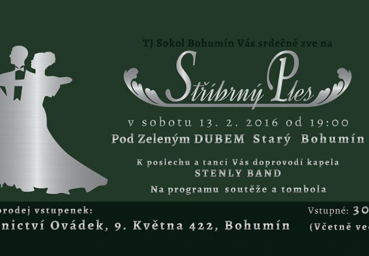 Stříbrný sokolský ples VYPRODÁN!